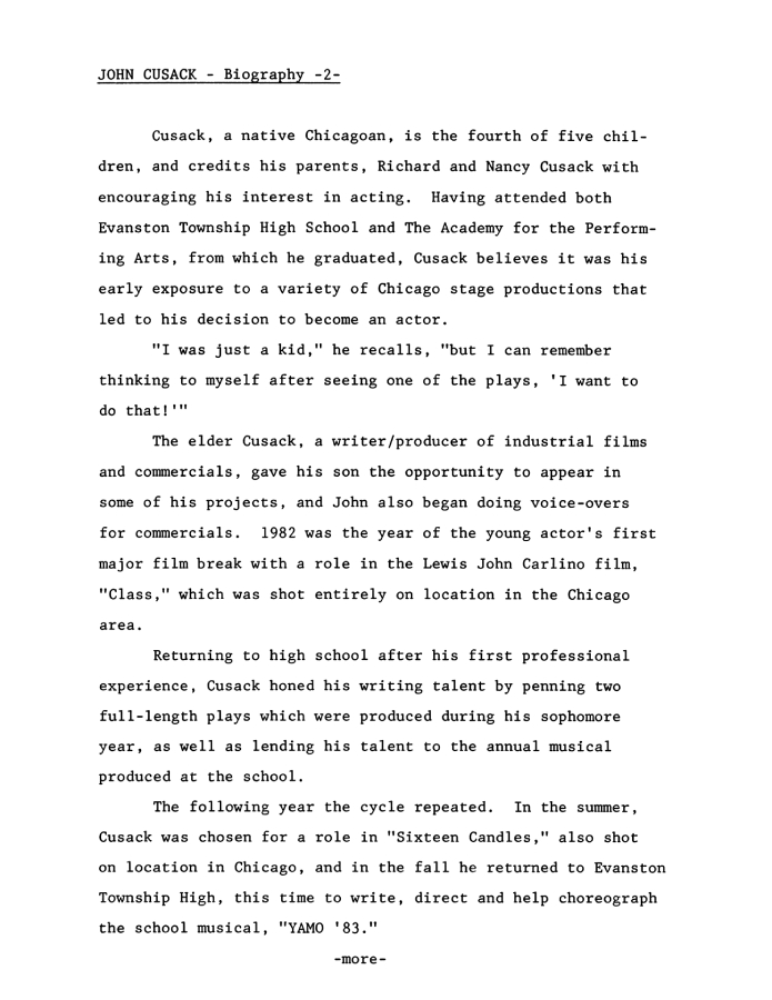 Better Off Dead press kit notes collectible (photo 31)