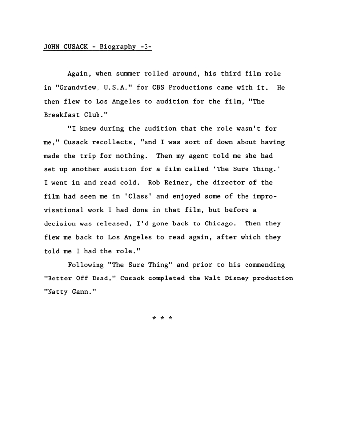 Better Off Dead press kit notes collectible (photo 32)