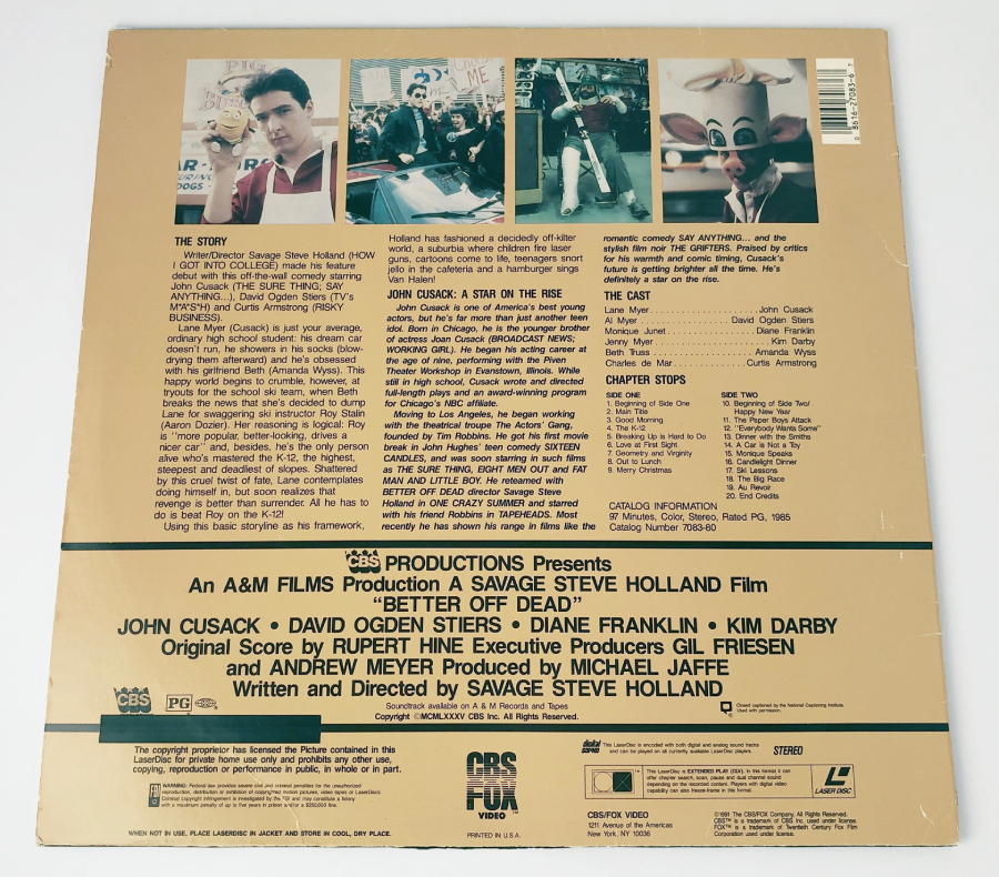 Better Off Dead home video release (photo 36)