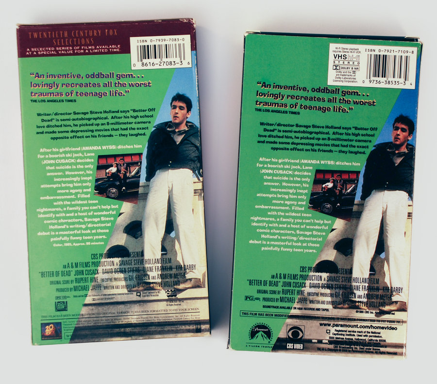 Better Off Dead home video release (photo 38)
